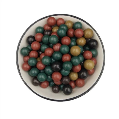 Manyetizma Olmayan Karışık Renkli Sapan Çamur Topları